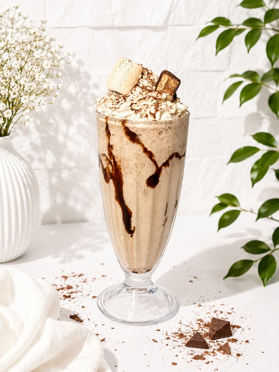 Snickers milkshake