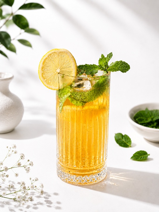 Mango va marakuyali limonad