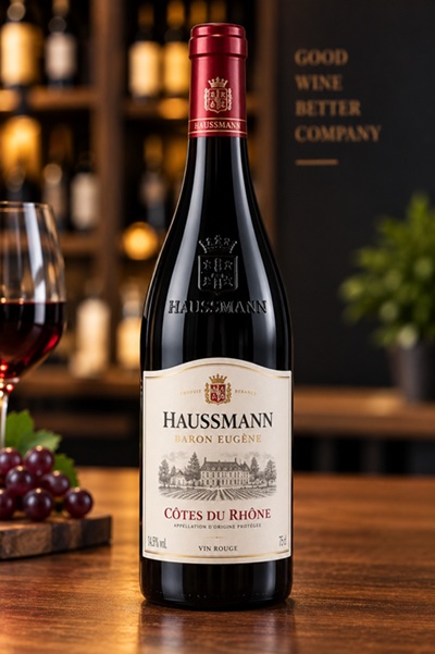HAUSSMANN BARON EUGÈNE CÔTES DU RHÔNE sharob