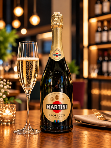Martini Prosecco D.O.C. — oq ko‘pikli sharob